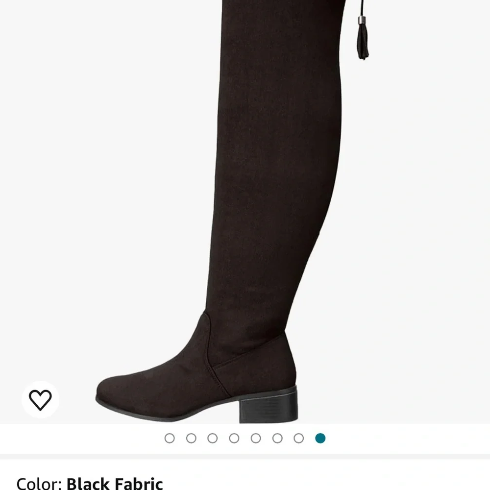 MADDEN GIRL Women's Prissley Riding Boot Black EUC 7.5 $100